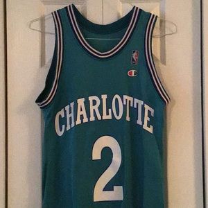 Larry Johnson Charlotte Hornets Jersey